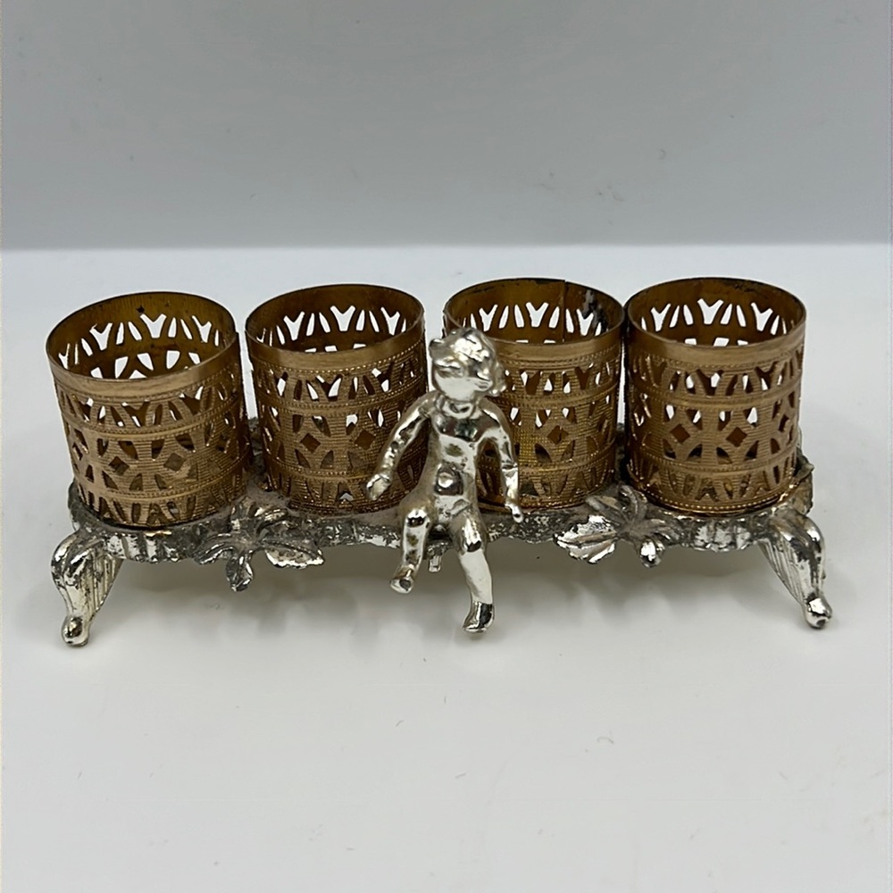 Vintage Sam Fink vanity lipstick holder